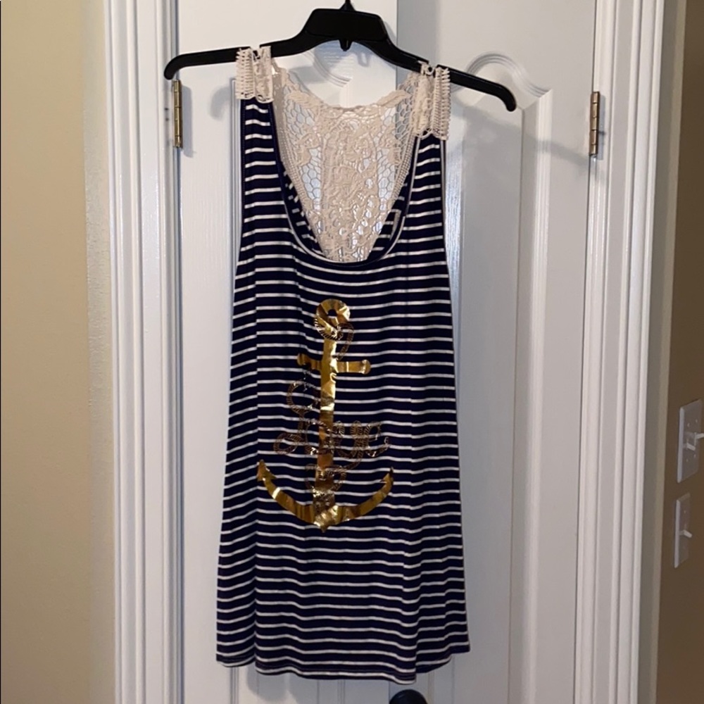 Natuical tank top
